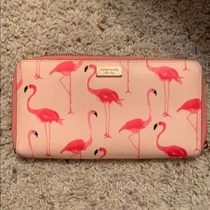 Kate Spade flamingo wallet